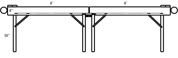 Carpet Ball Table Plans Side View